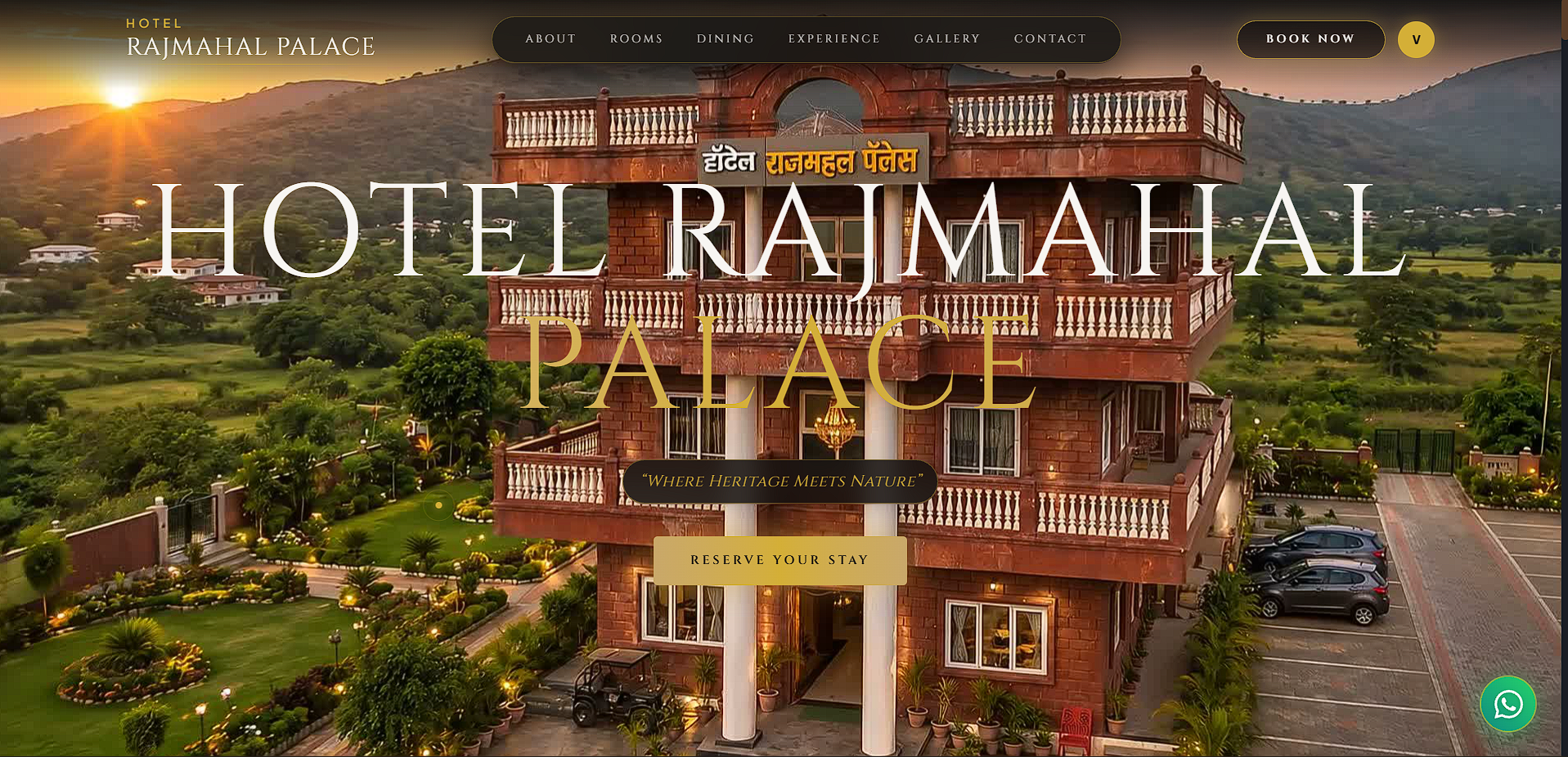 Hotel Rajmahal Palace - Hospitality / Booking Experience